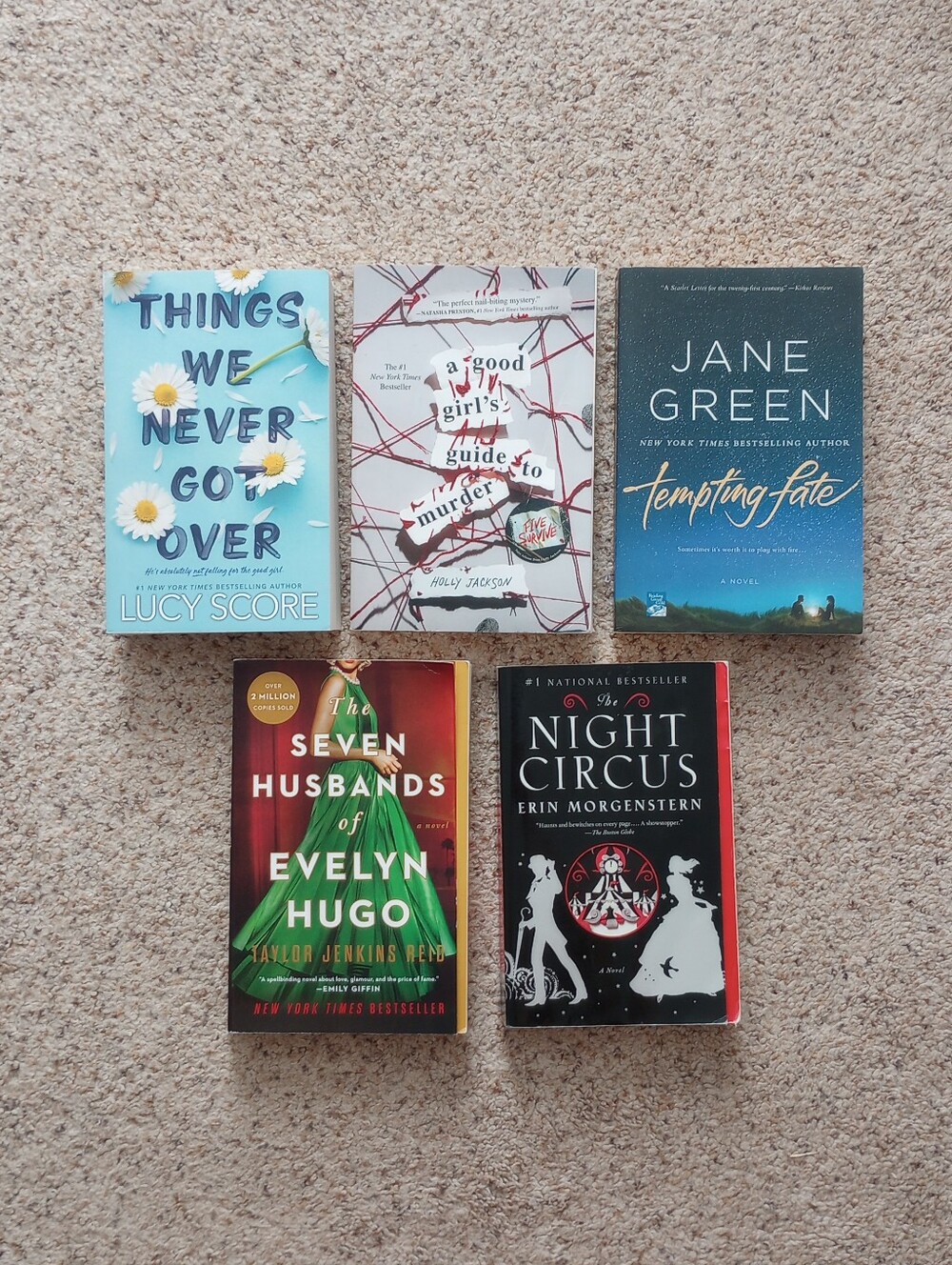 Things We Never Got Over A Good Girl's Guide To Murder Night Circus & More Books